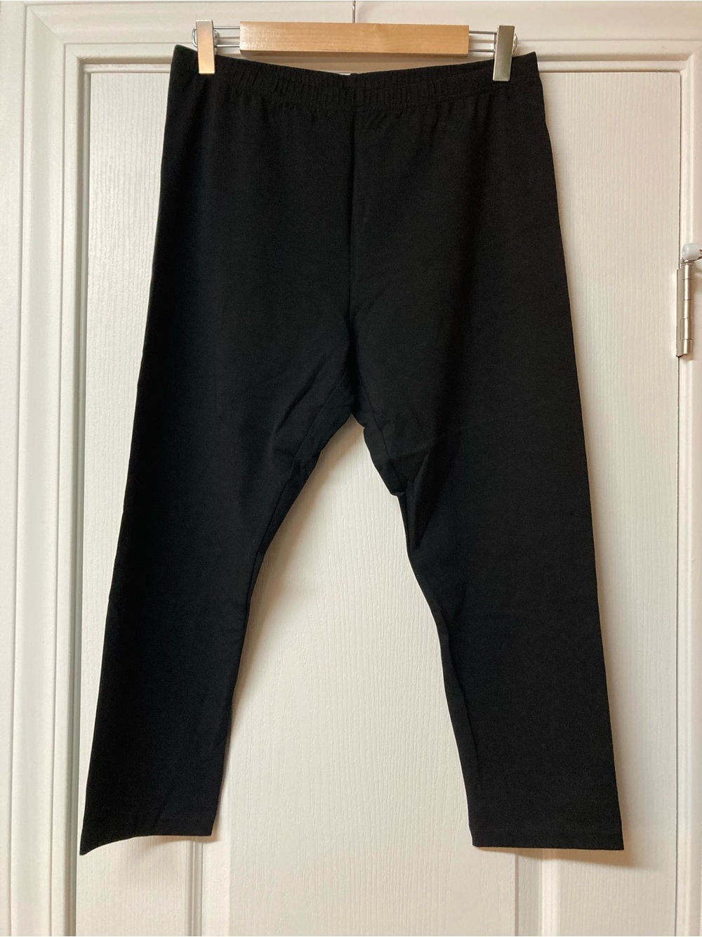 J Jill Black Pima Capri Leggings
